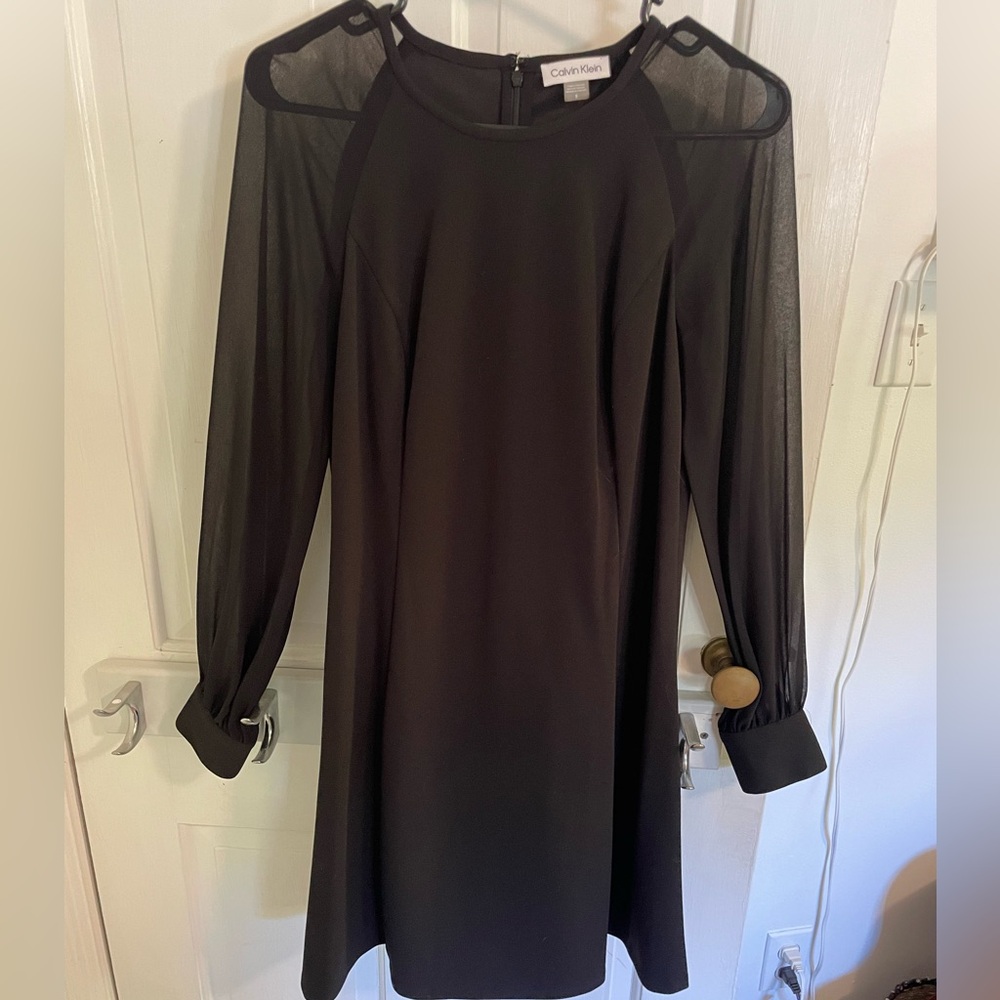 Black Calvin Klein dress